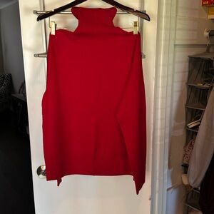 Xl red  turtle neck sweater